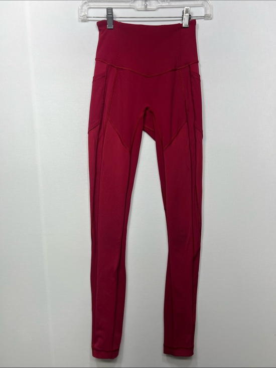 lululemon athletica Pants - High-Waist Performance Leggings in Deep Berry